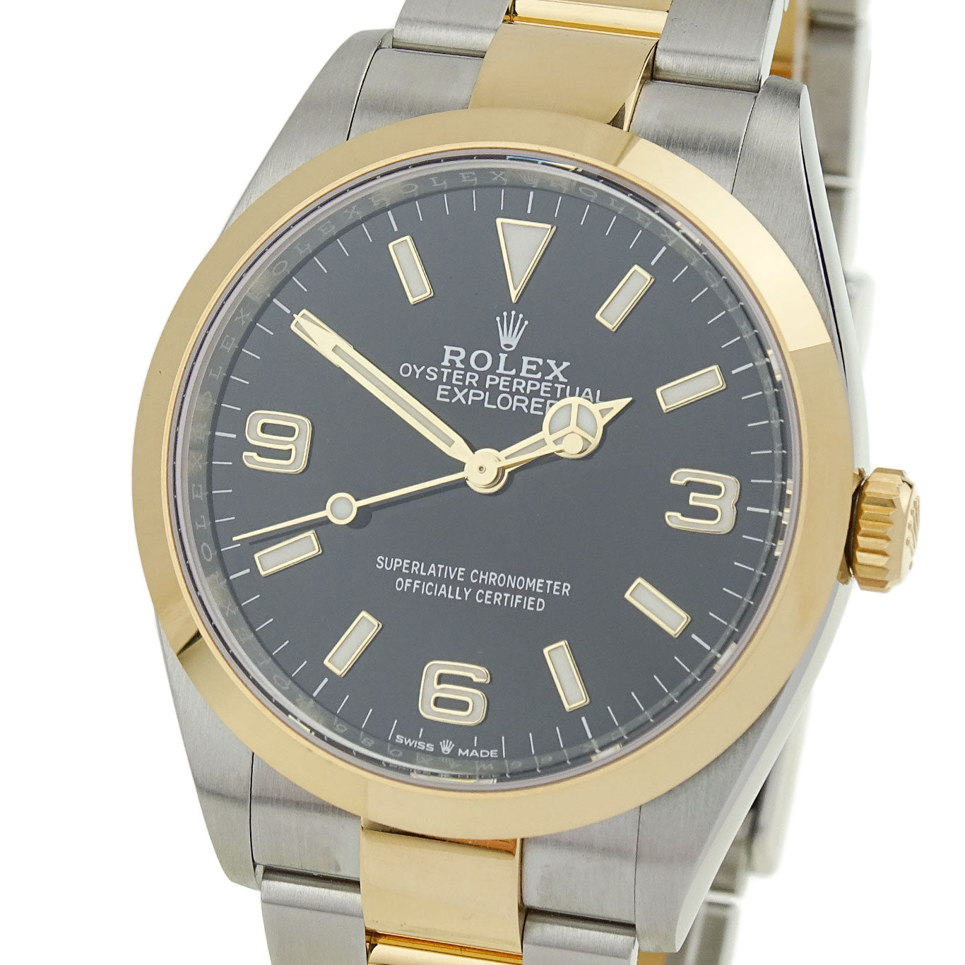 Rolex Explorer 36 Steel & Gold Automatic 124273