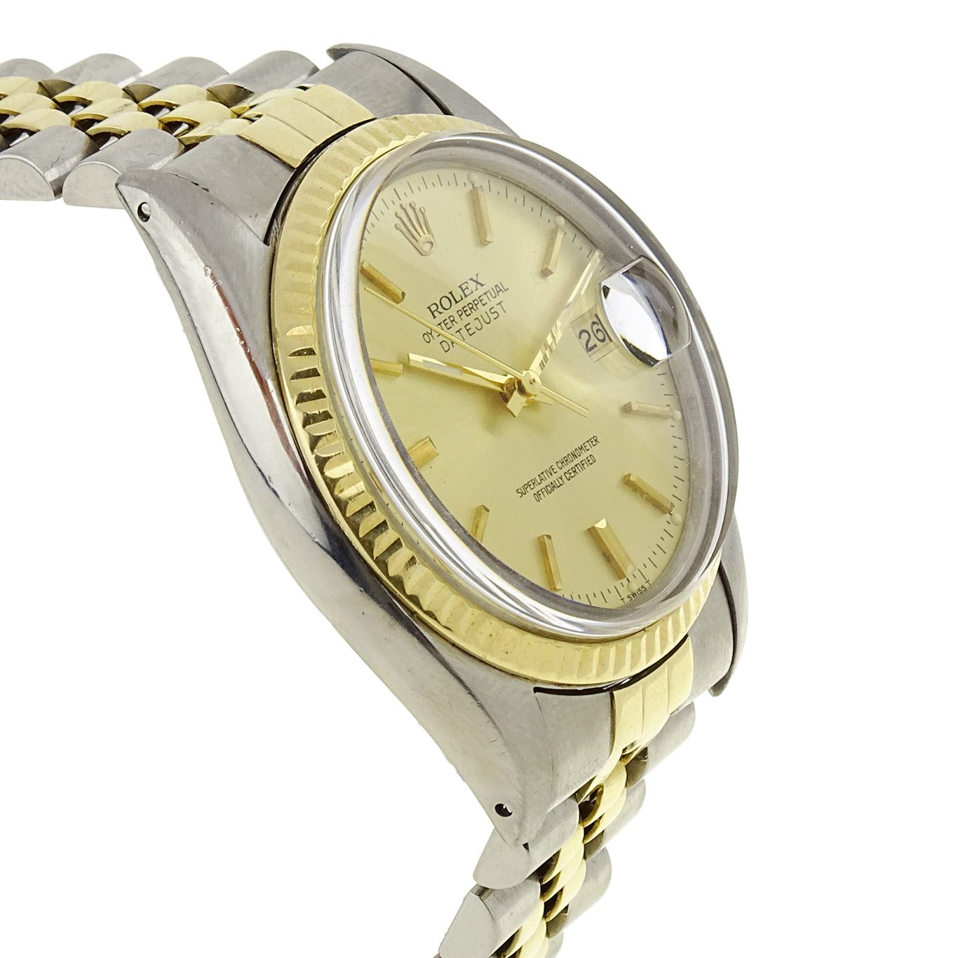 Rolex Datejust Stainless Steel & Gold 16013