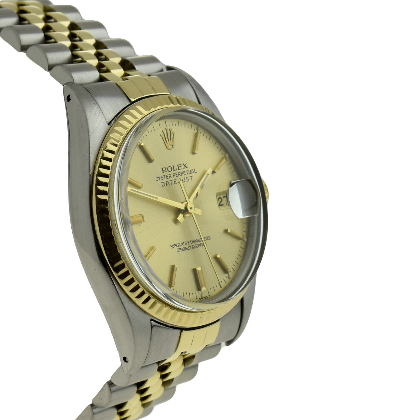 Rolex Datejust Stainless Steel & Gold 16013