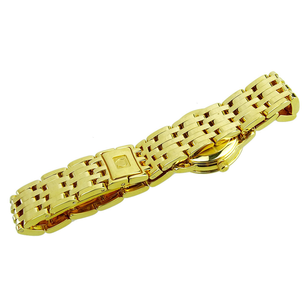 Omega De Ville Prestige 18k Gold Ladies 4175.75.00
