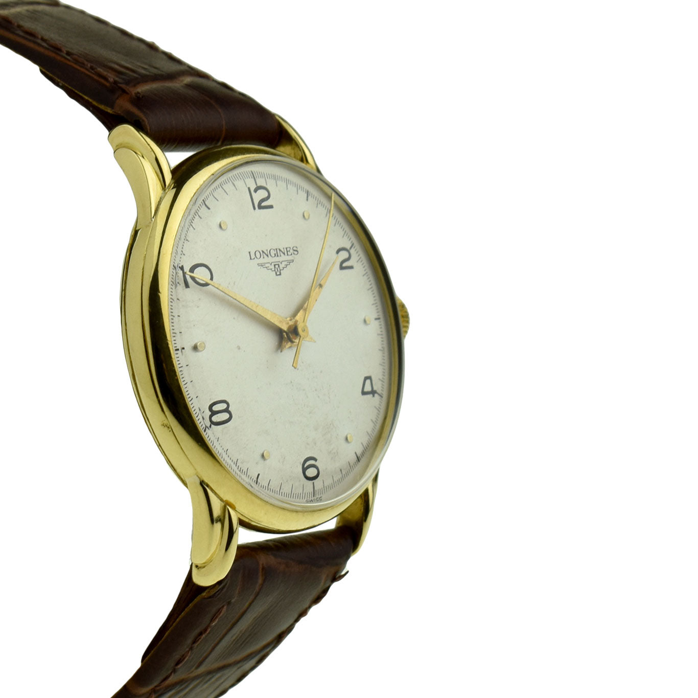 Longines Vintage 18ct Gold Mechanical Wristwatch