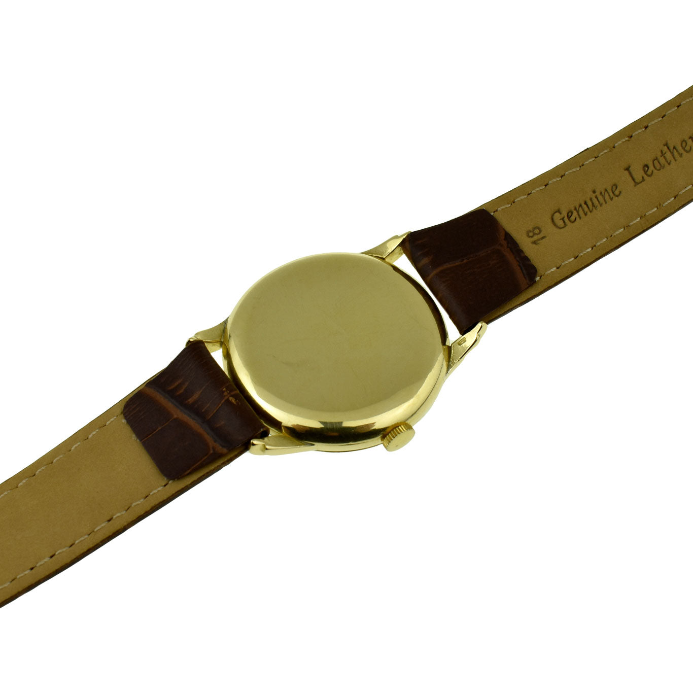 Longines Vintage 18ct Gold Mechanical Wristwatch