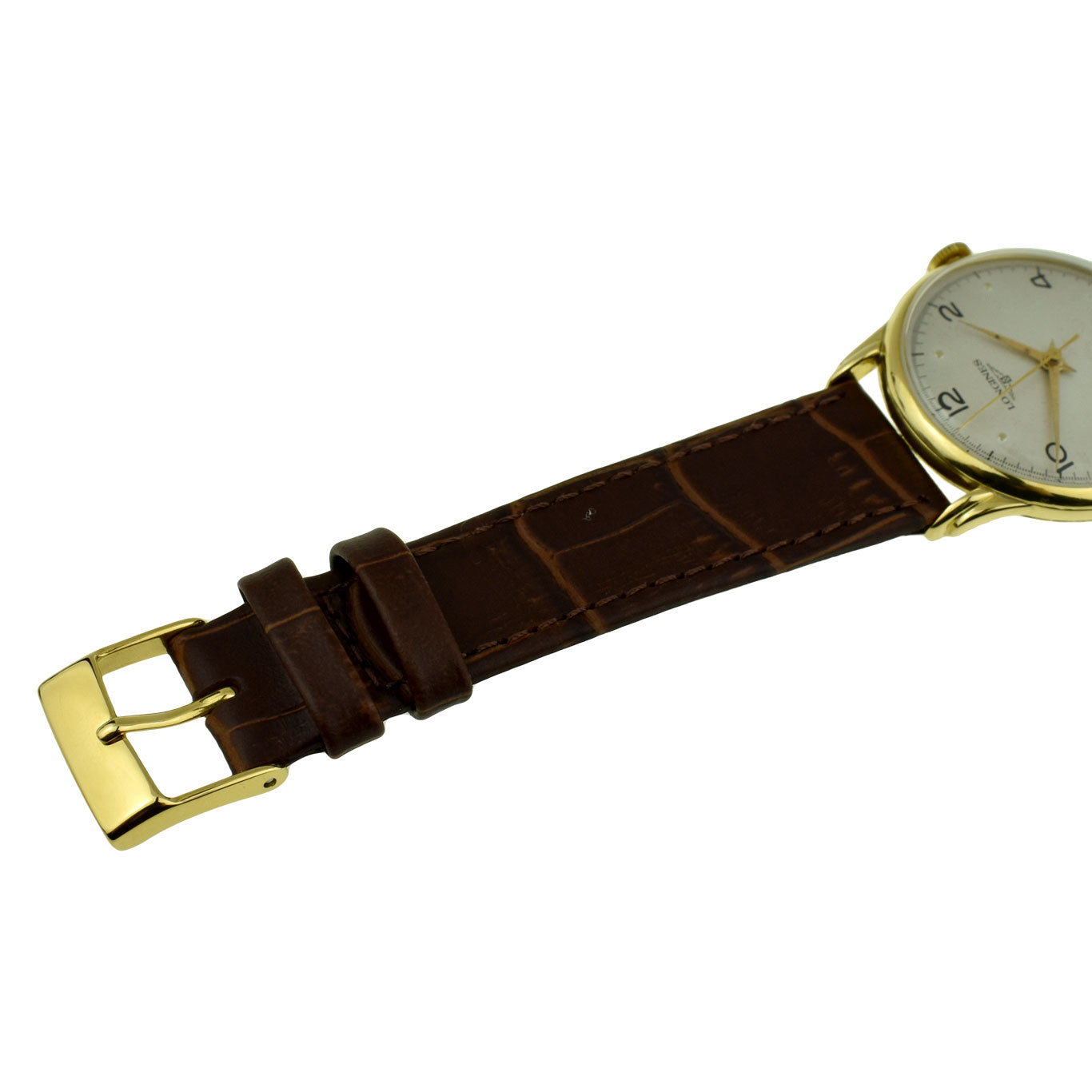 Longines Vintage 18ct Gold Mechanical Wristwatch