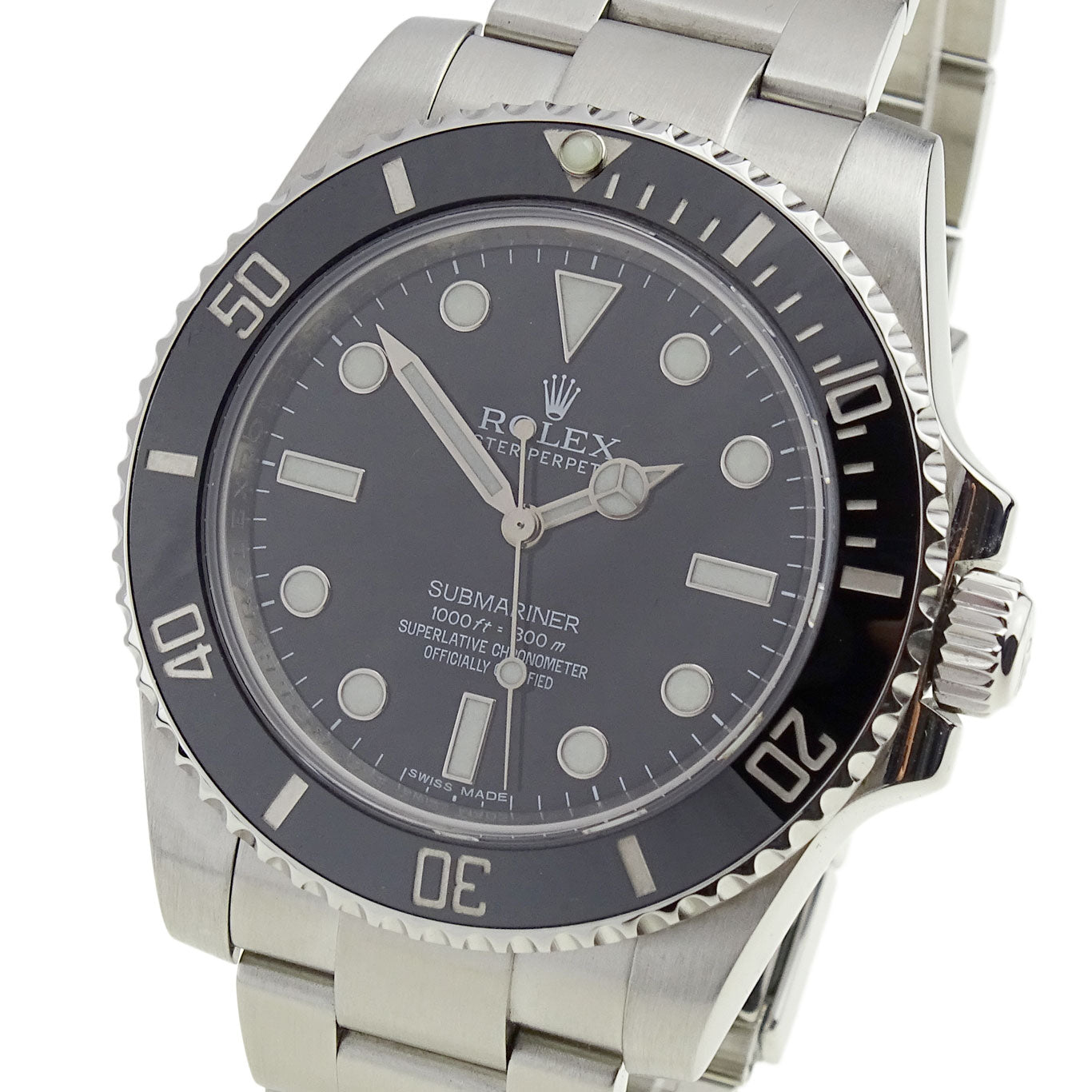 Rolex Submariner Non Date Oyster Perpetual 114060