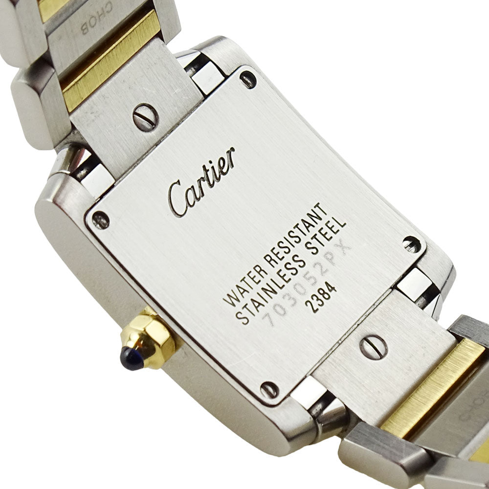Cartier Tank Francaise Steel & Gold Ladies W51007Q4
