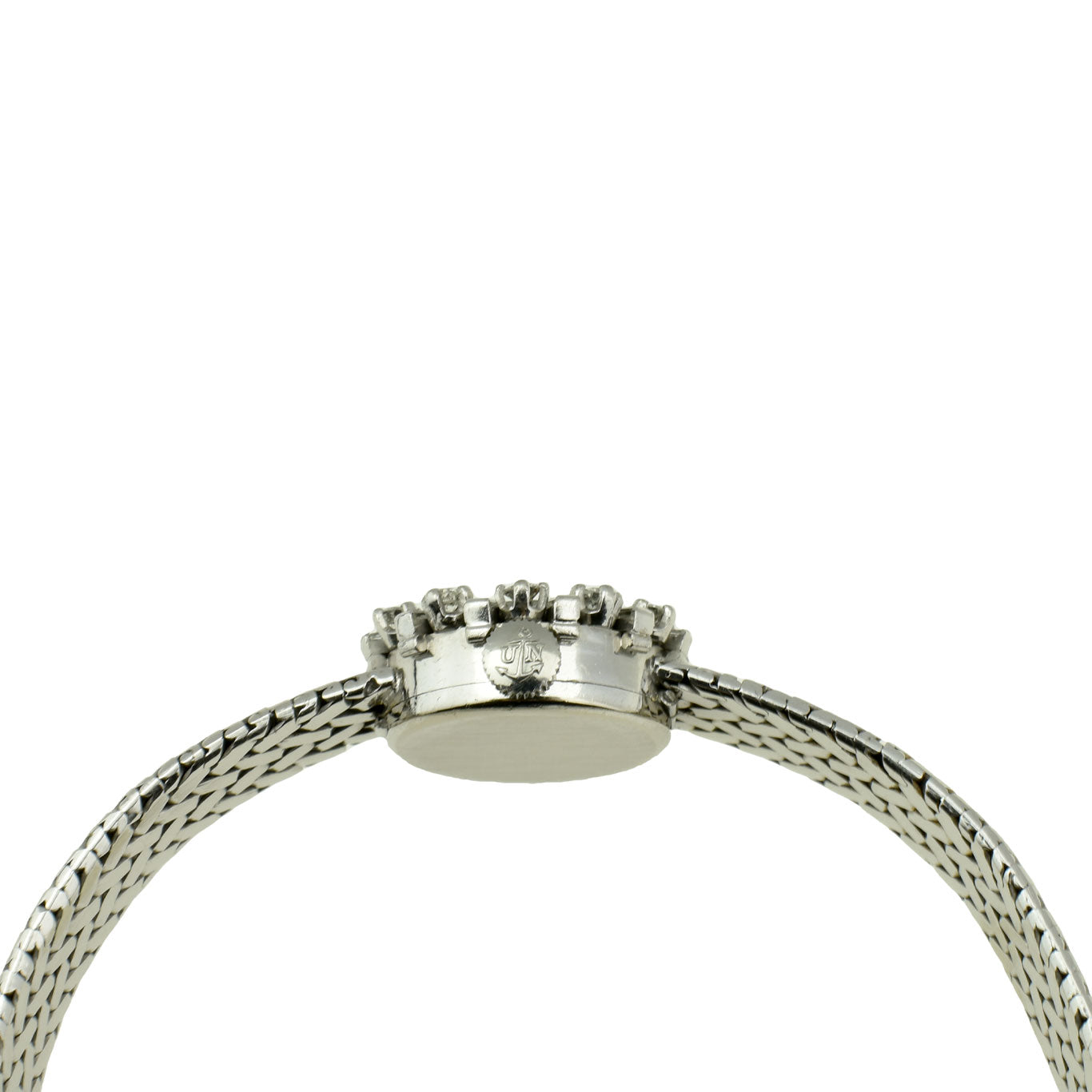 Ulysee Nardin 18ct White Gold Diamond Set Mechanical Wristwatch