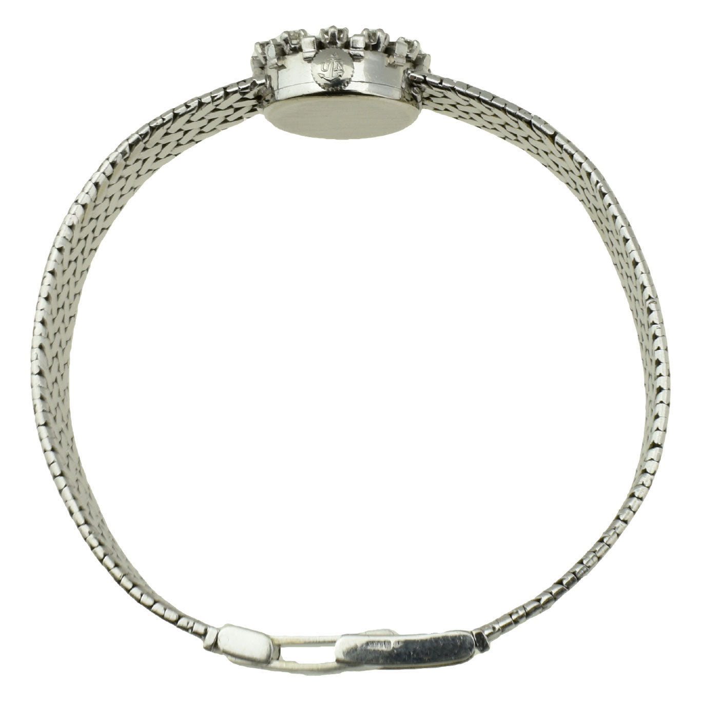 Ulysee Nardin 18ct White Gold Diamond Set Mechanical Wristwatch