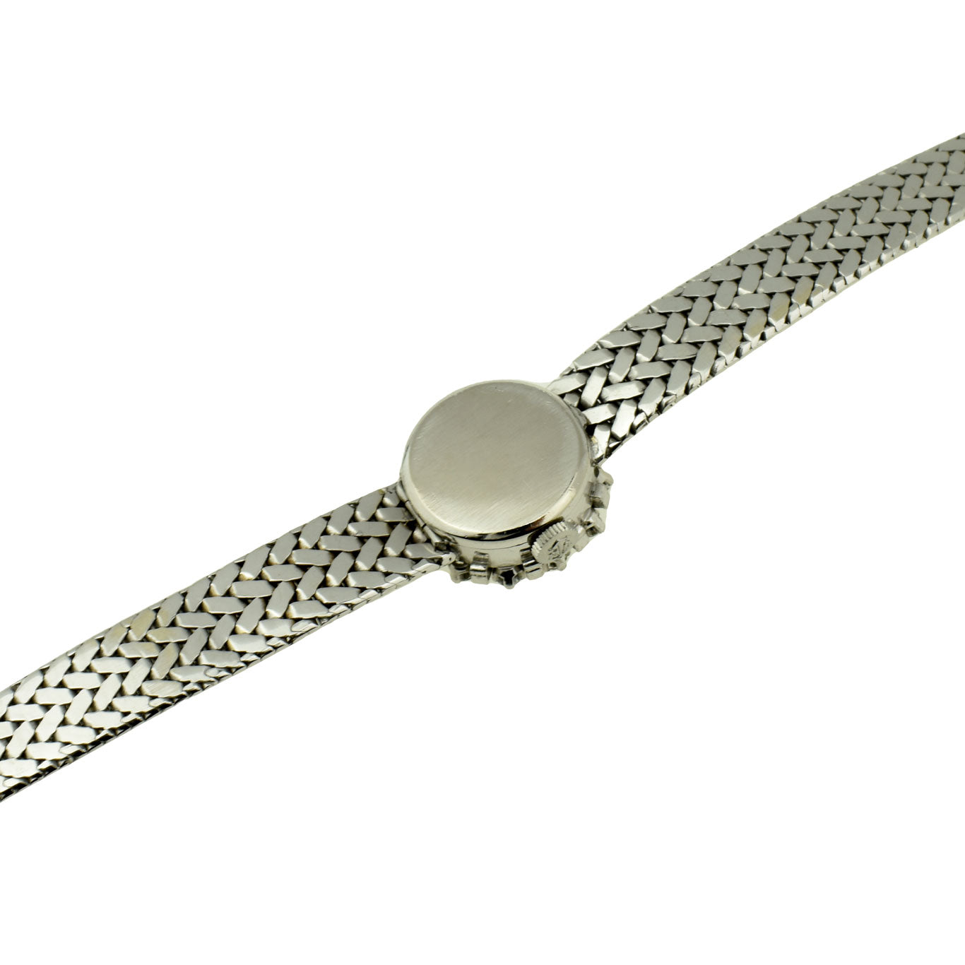 Ulysee Nardin 18ct White Gold Diamond Set Mechanical Wristwatch