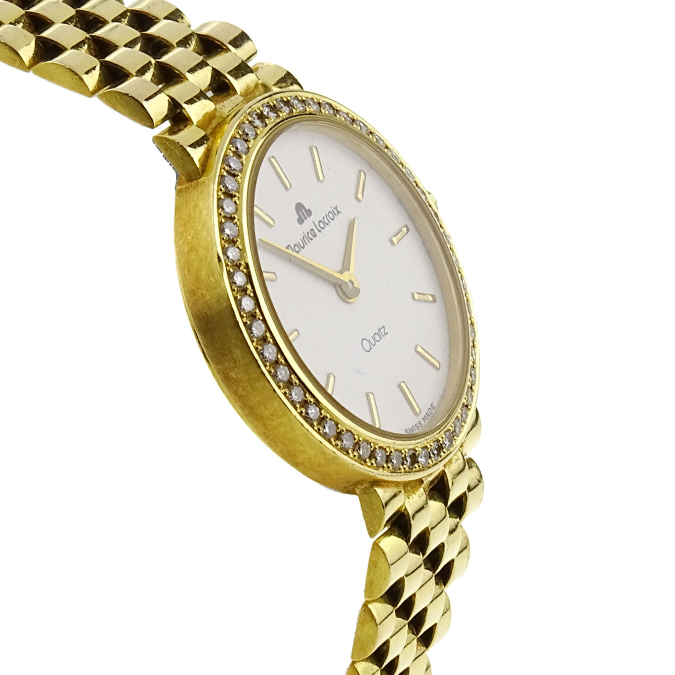 Maurice Lacroix 18k Gold Quartz