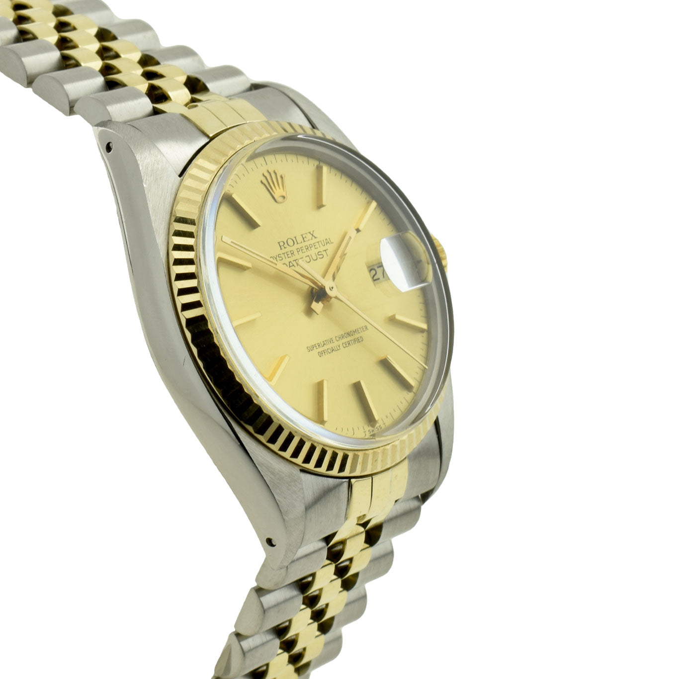 Rolex Datejust Stainless Steel & Gold 16013