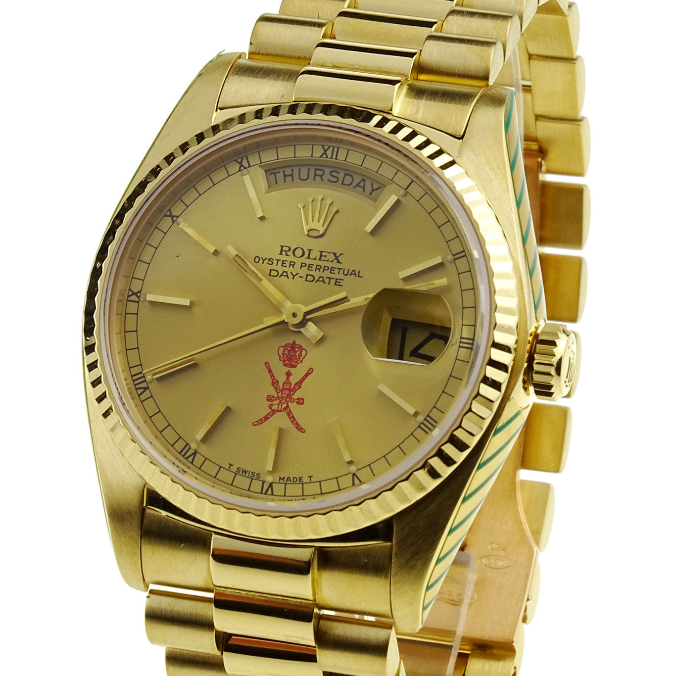 Rolex Day-Date "Sultan of Oman" 18k Gold 18038
