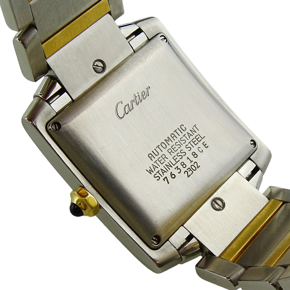 Cartier Tank Francaise Steel & Gold Automatic W51005Q4