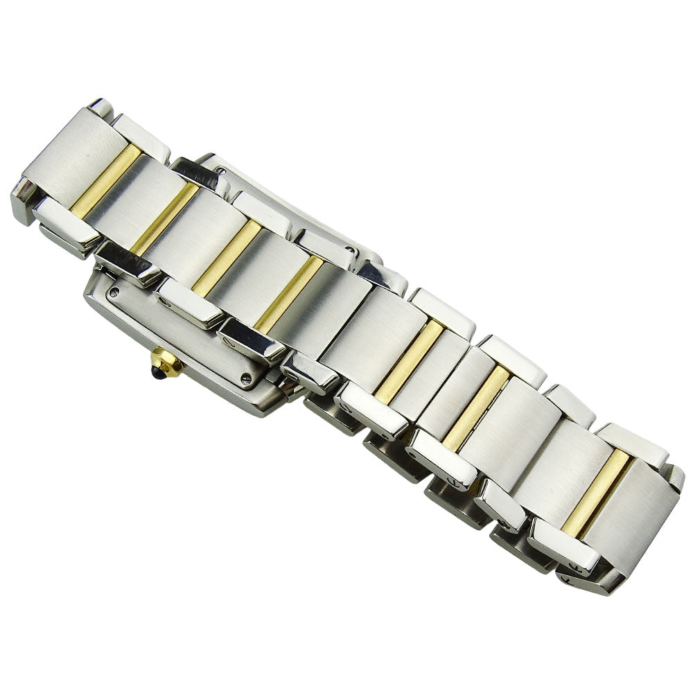 Cartier Tank Francaise Steel & Gold Automatic W51005Q4