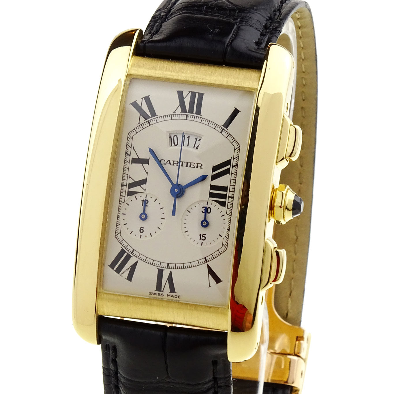Cartier Tank Americaine 18ct Gold Chronograph W2605856