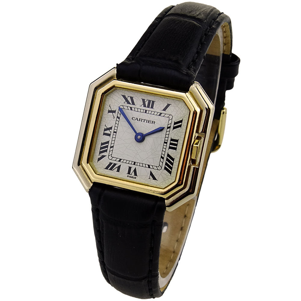 Cartier Paris Sextavado 18k Mechanical