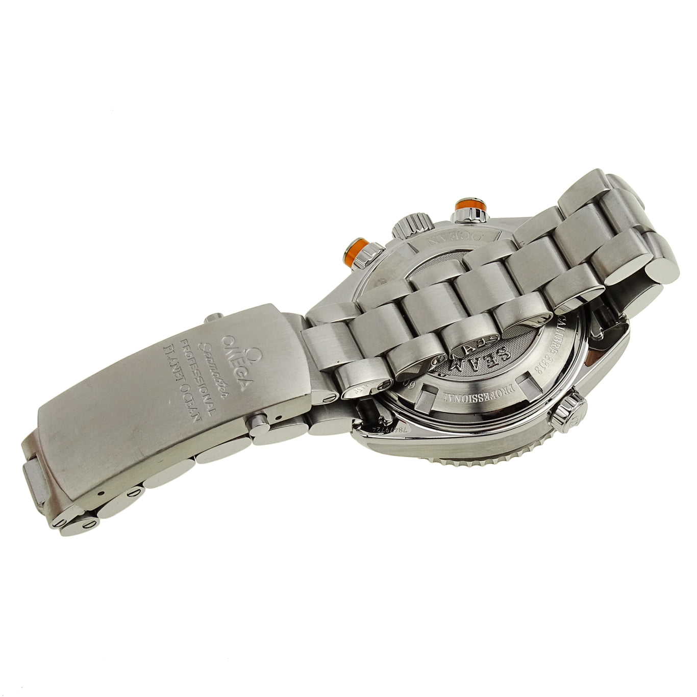 Omega Mid Size Seamaster Planet Ocean Chrono 222.30.38.50.01.002