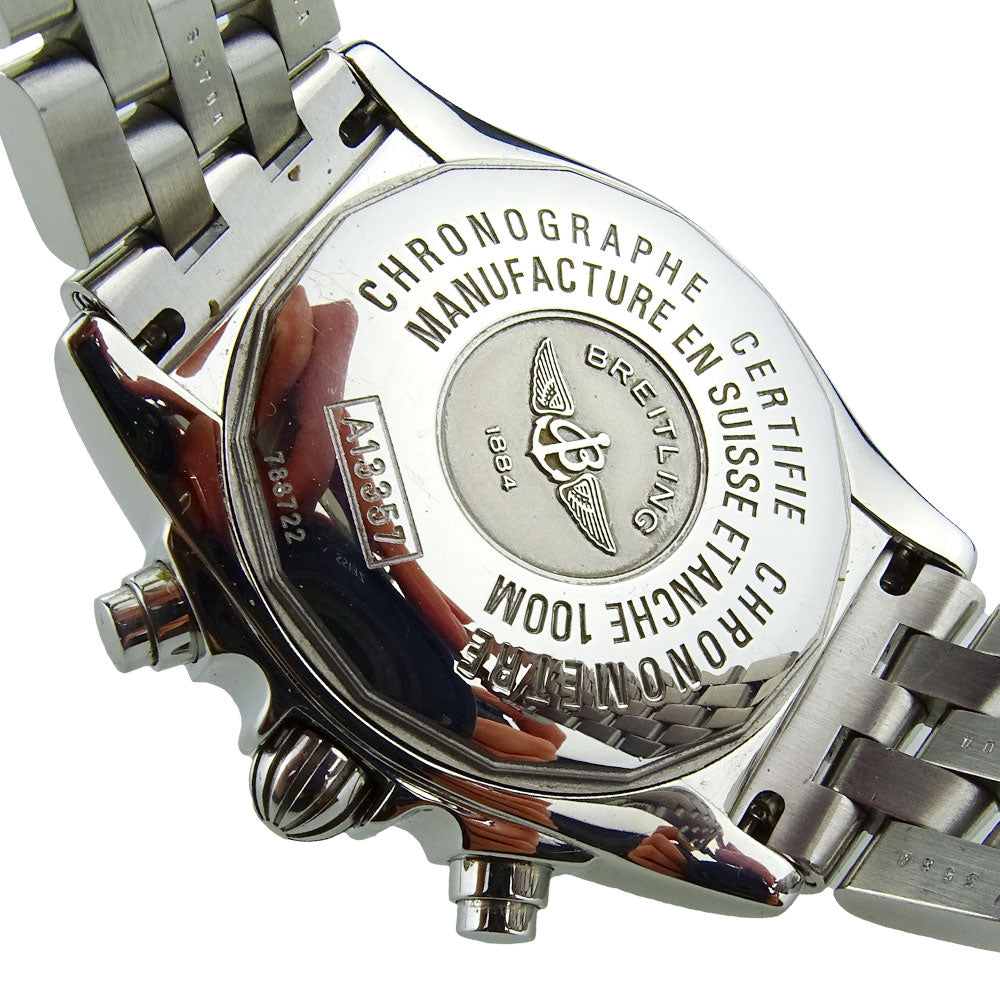 Breitling Chrono Cockpit Steel & Diamond A13357