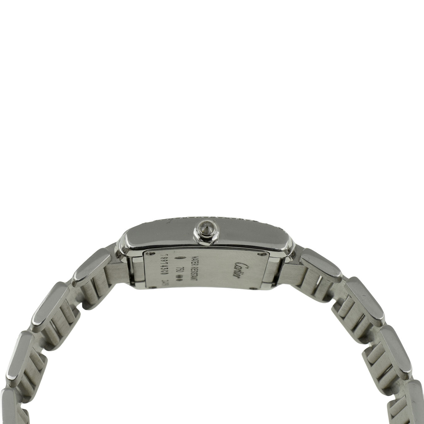 Cartier Tank Francaise 18ct White Gold Diamond Set 2403