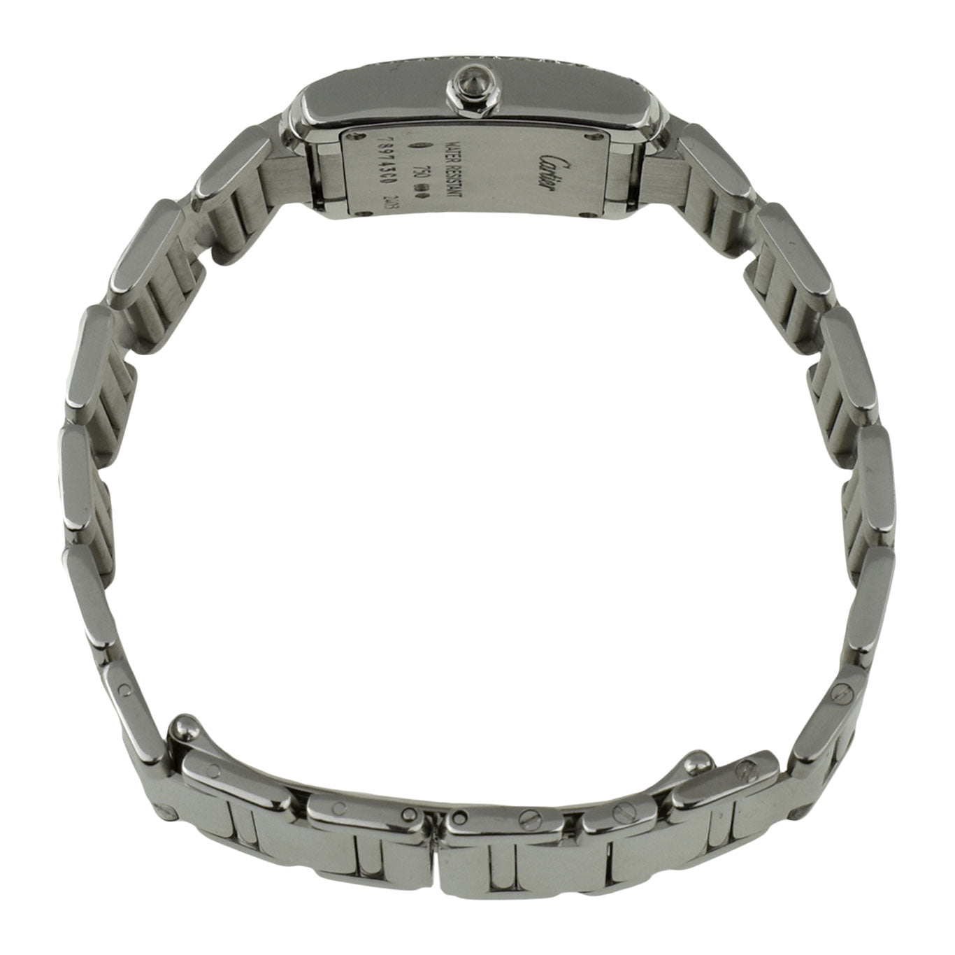 Cartier Tank Francaise 18ct White Gold Diamond Set 2403