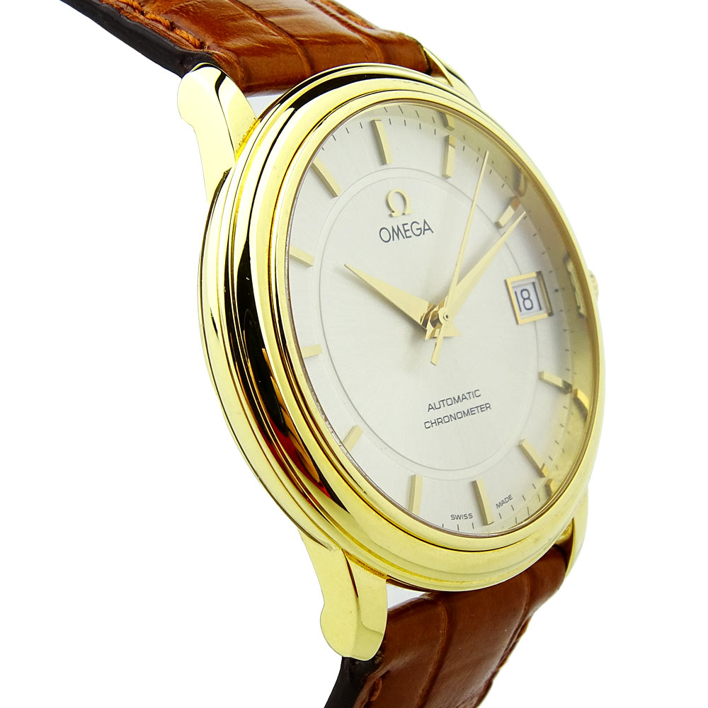 Omega De Ville Prestige 18k Gold Automatic