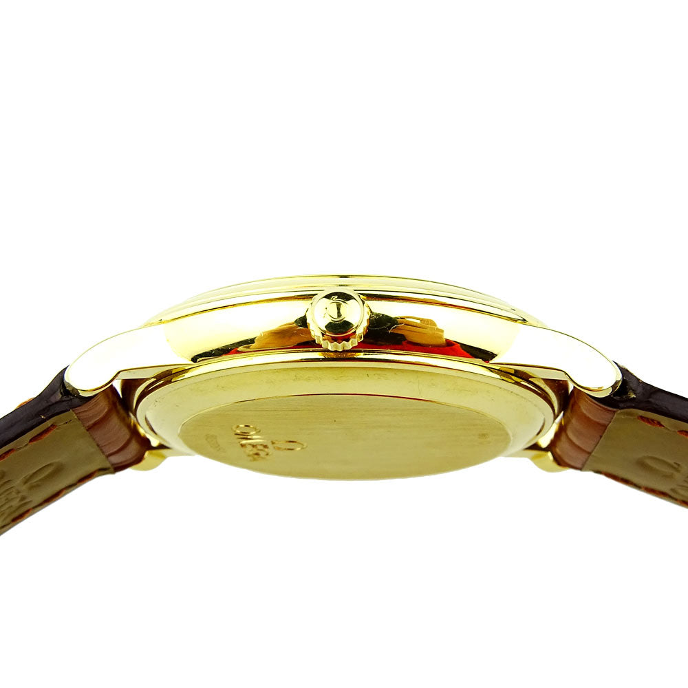 Omega De Ville Prestige 18k Gold Automatic