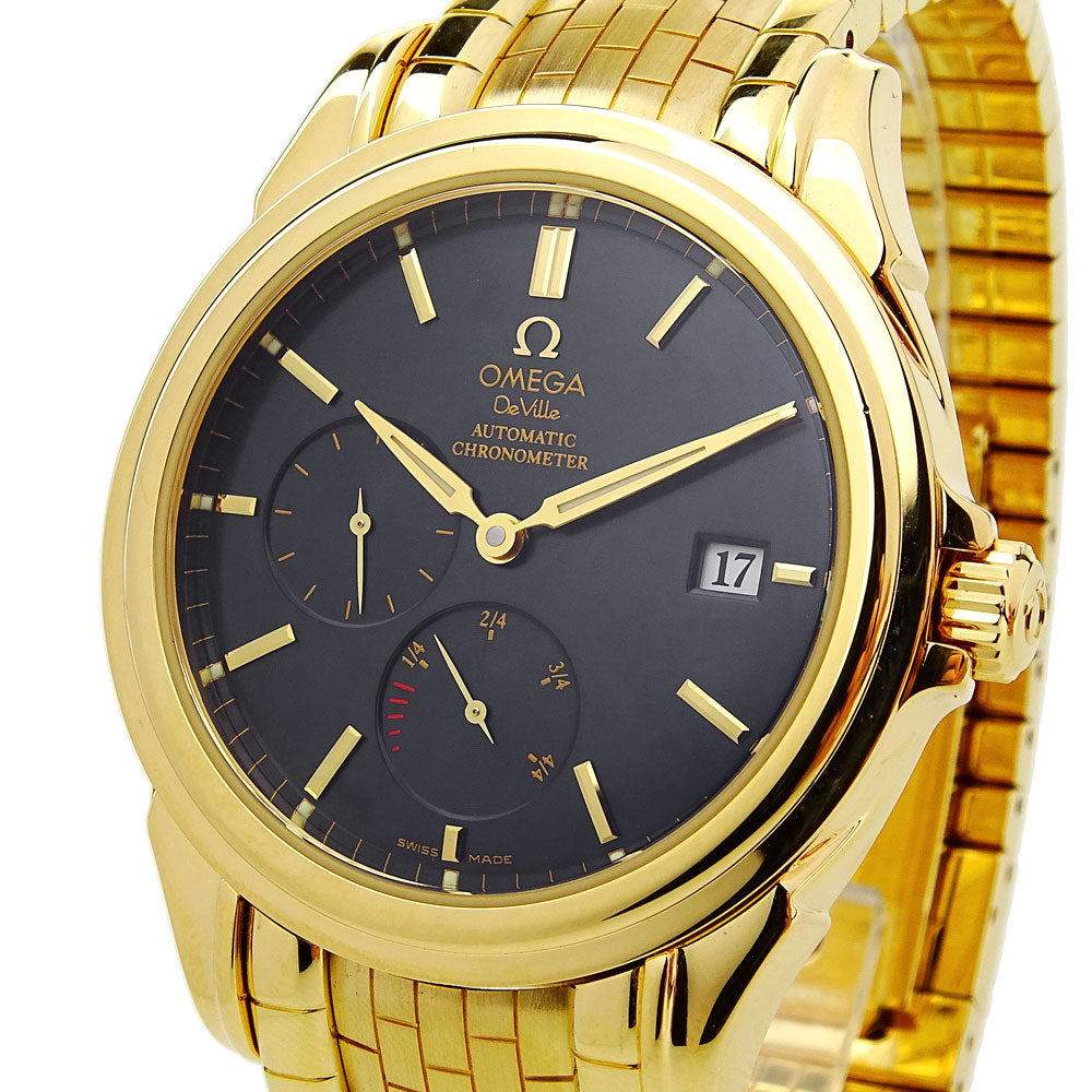 Omega De Ville 18k Gold Co-Axial 4132.80.00