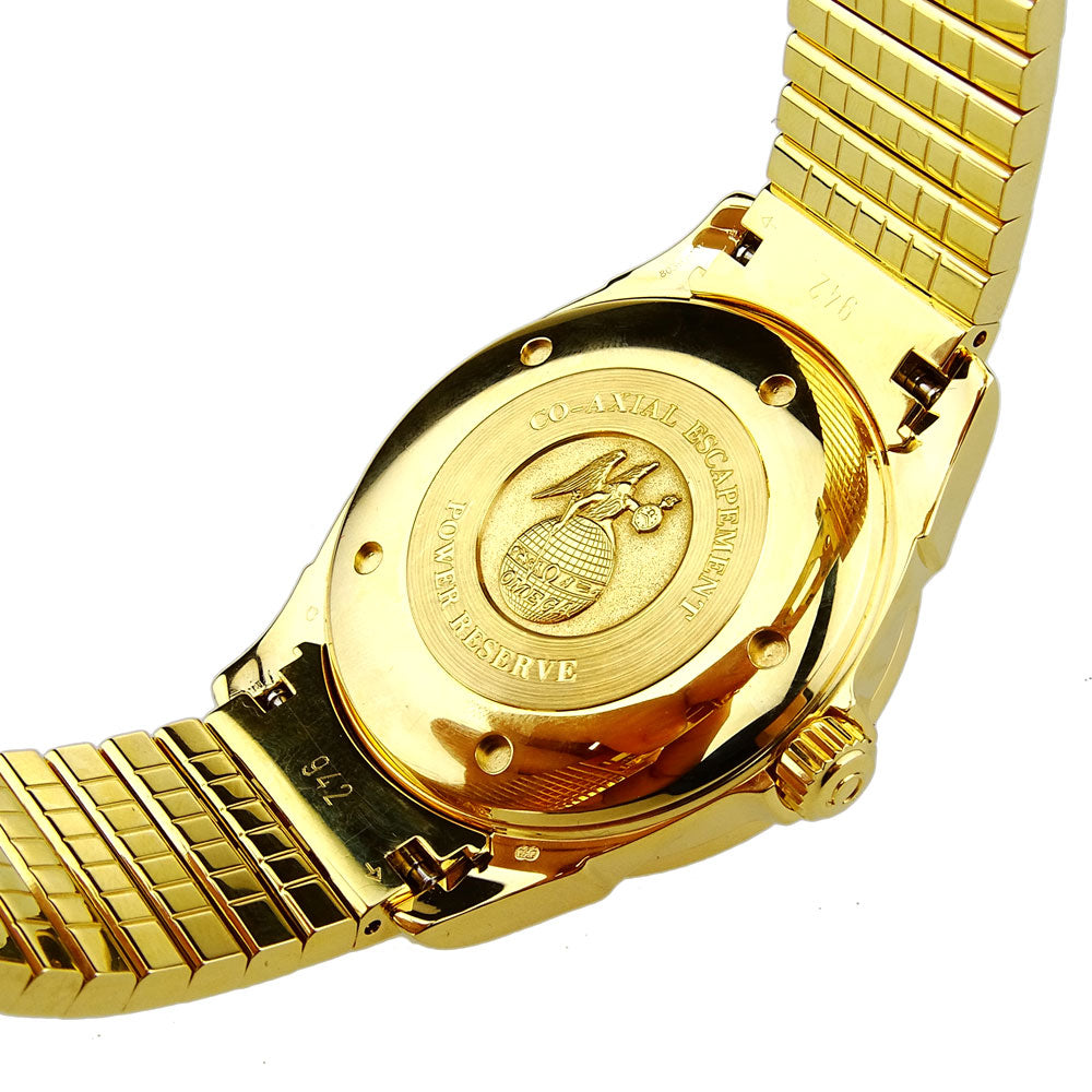 Omega De Ville 18k Gold Co-Axial 4132.80.00