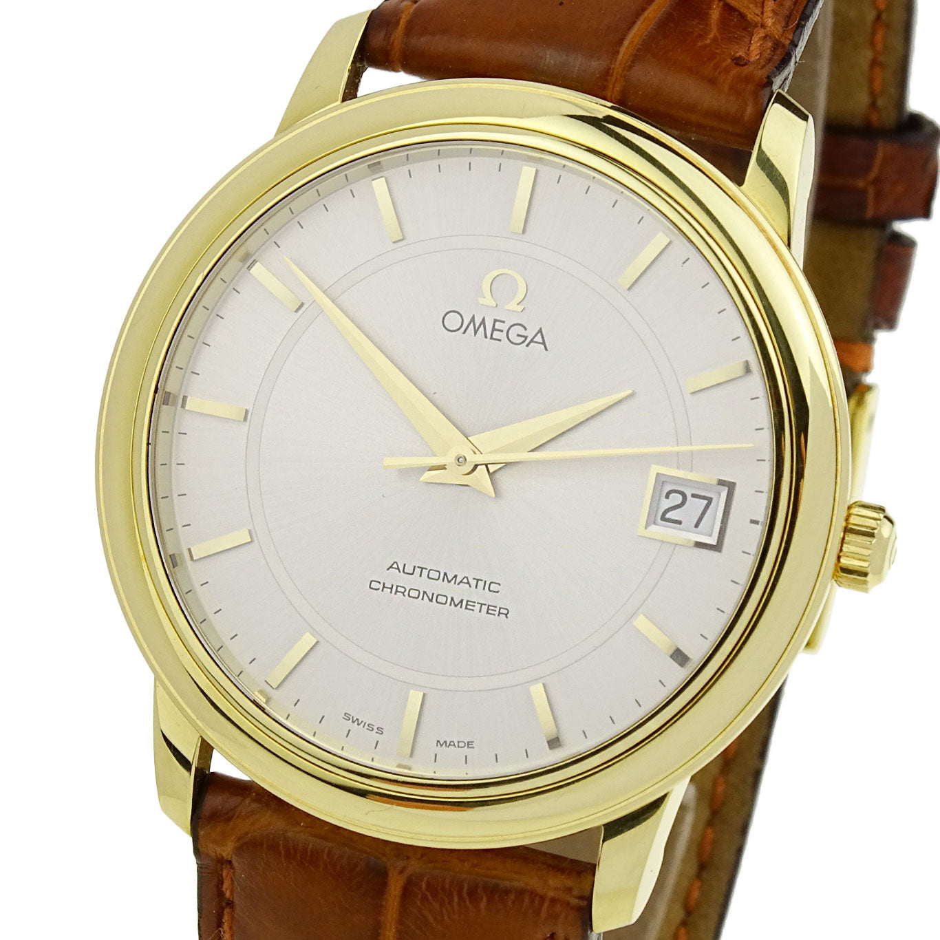 Omega De Ville Prestige 18k Gold Automatic