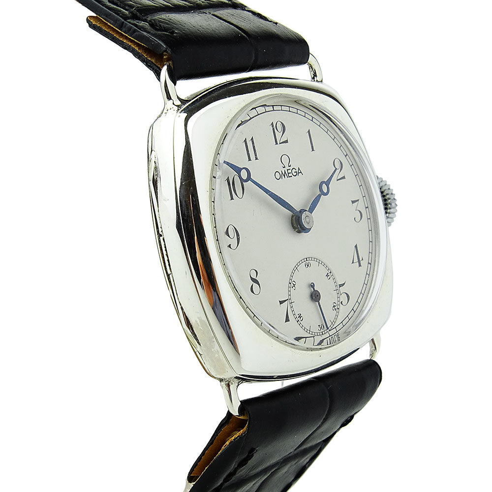 Omega Vintage Sterling Silver Mechanical