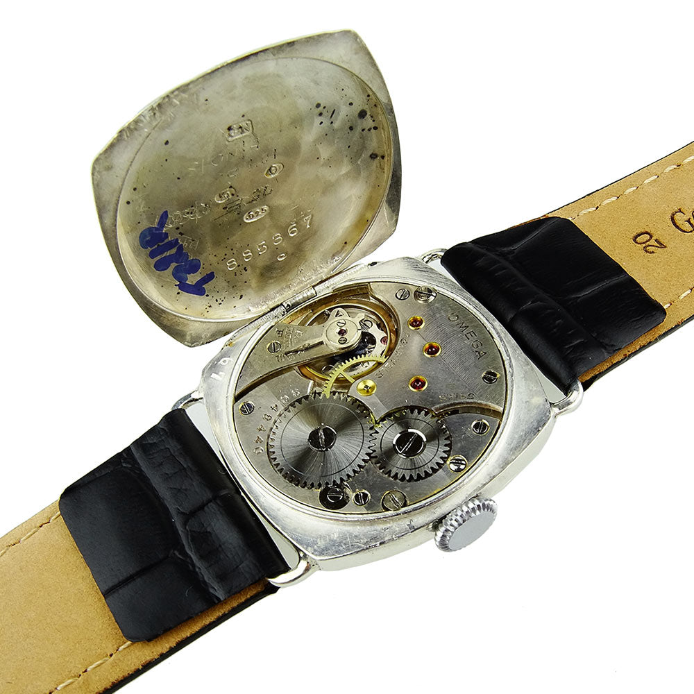 Omega Vintage Sterling Silver Mechanical
