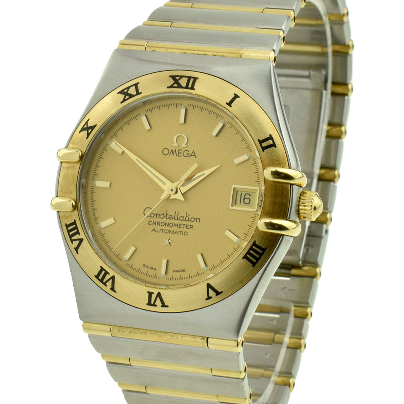 Omega Constellation Steel and Gold Automatic 1202.10.00