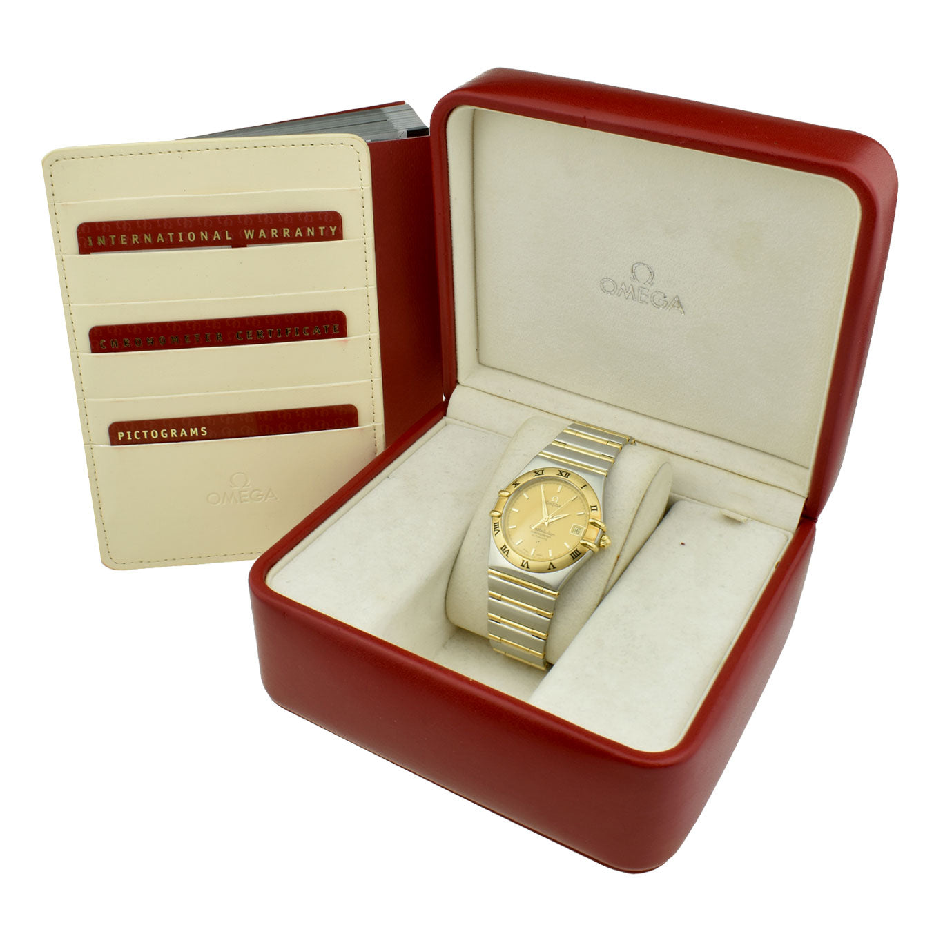 Omega Constellation Steel and Gold Automatic 1202.10.00