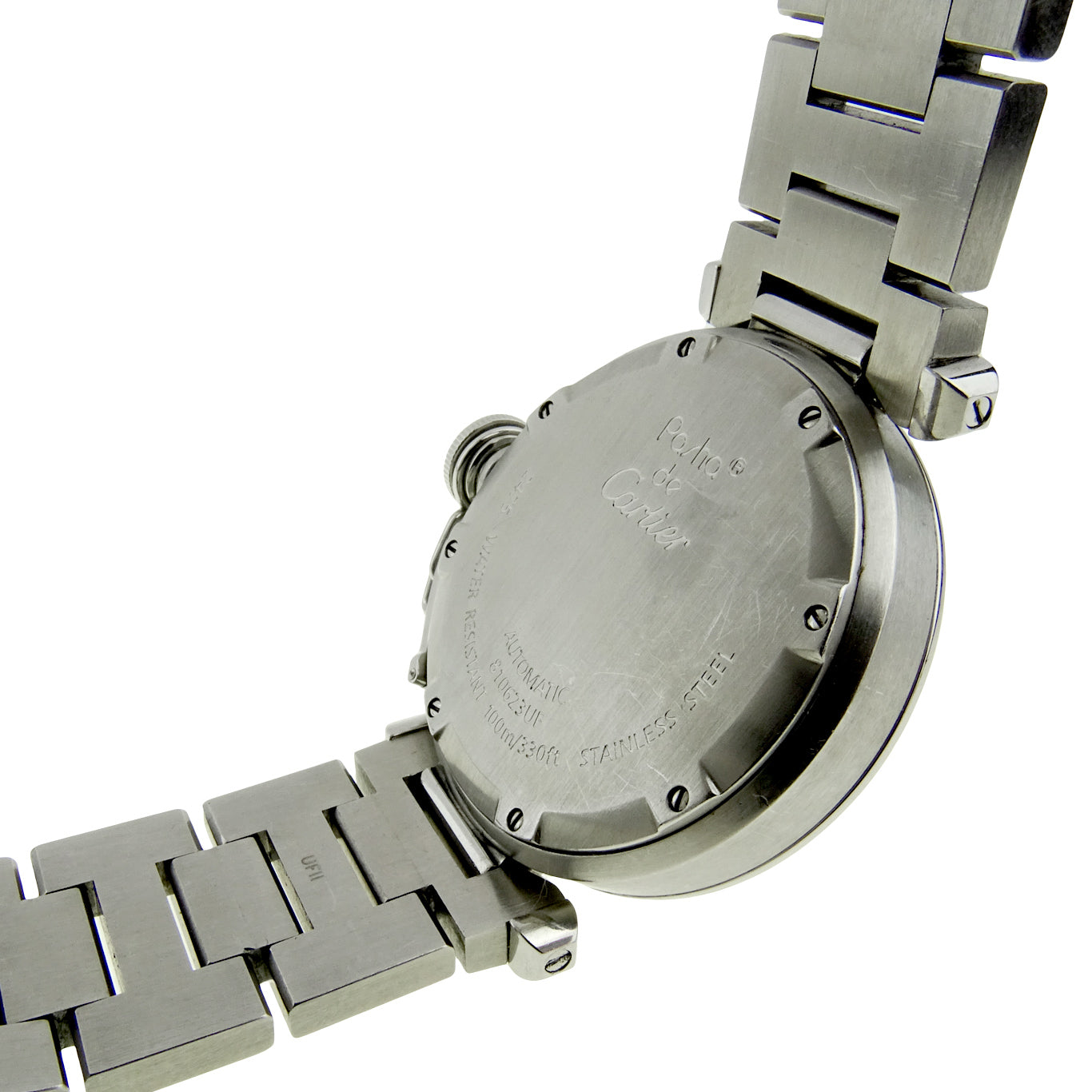 Cartier Pasha C Big Date Steel Automatic W31055M7