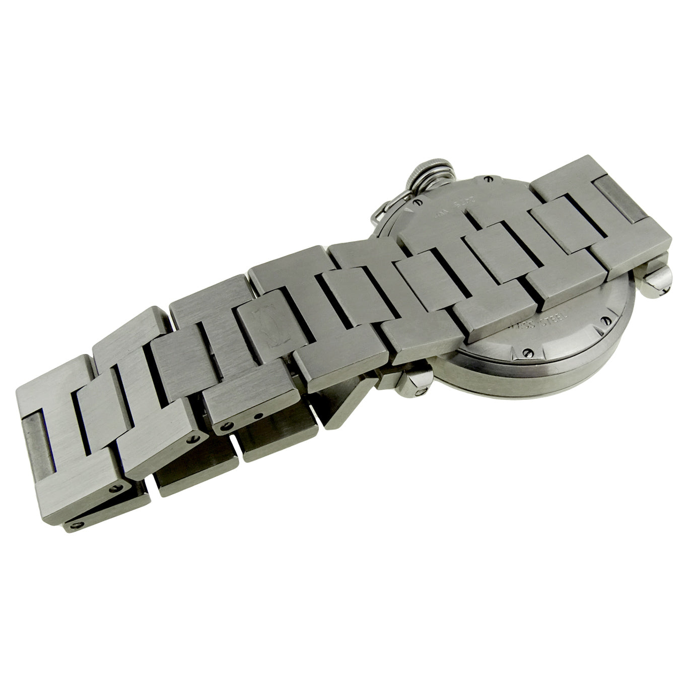 Cartier Pasha C Big Date Steel Automatic W31055M7