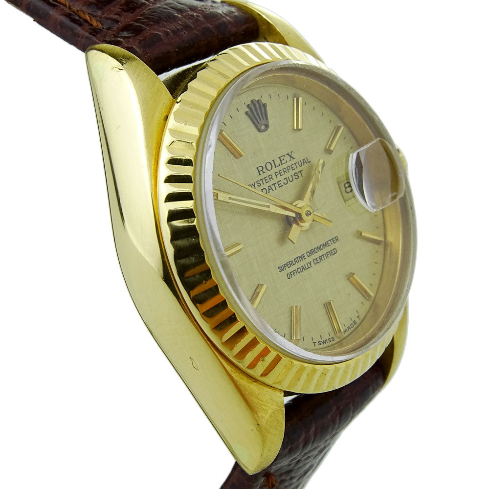 Rolex Lady Datejust 18k Gold 69178