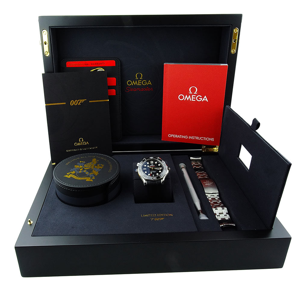 Omega Seamaster Diver 300m James Bond Limited Edition 210.22.42.20.01.004 *UNWORN*