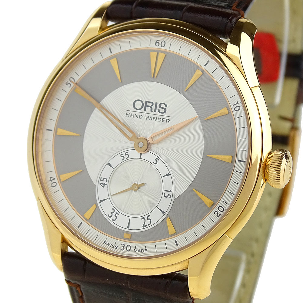 Oris Artelier Small Seconds 18k Gold Mechanical 01 396 7580 6051