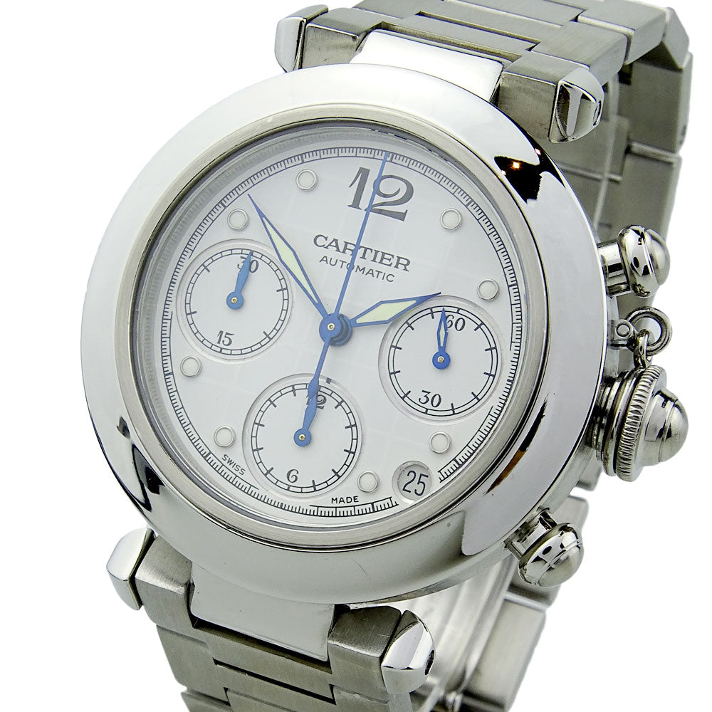 Cartier Pasha Steel Automatic W31039M7