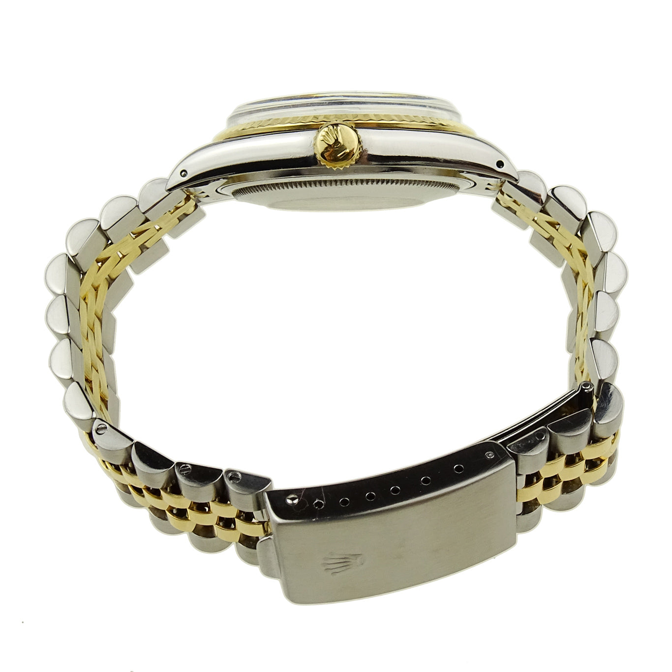 Rolex Datejust Oyster Perpetual Steel and Gold "Buckley" Dial 16013