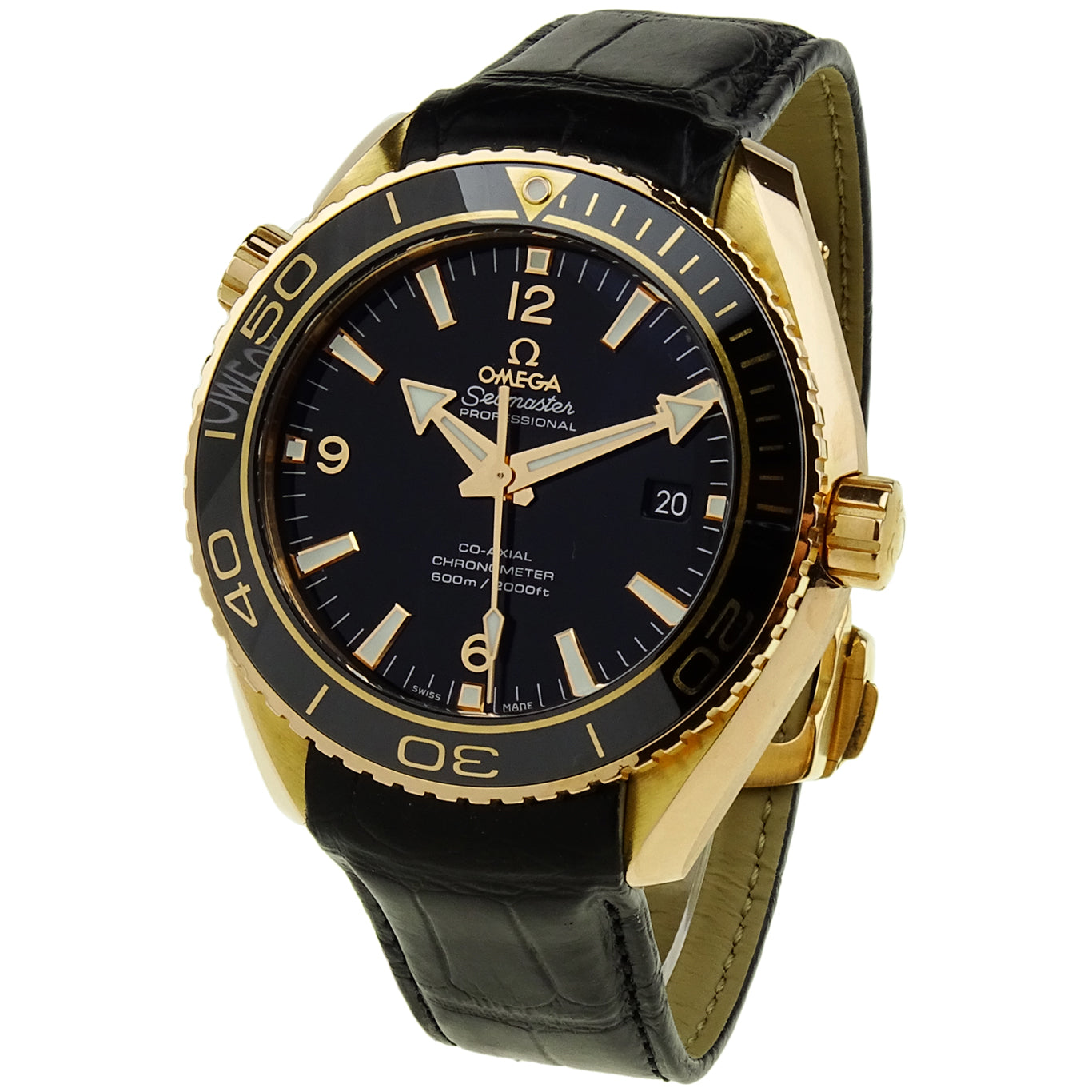 Omega Seamaster Planet Ocean 18ct Rose Gold 232.63.46.21.01.001