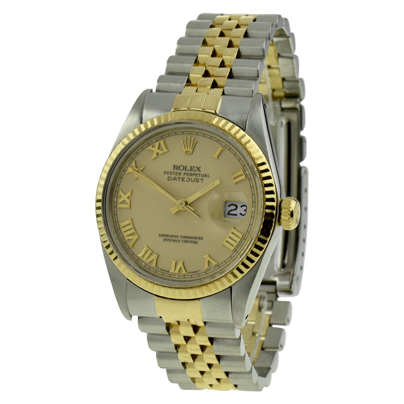 Rolex Datejust Stainless Steel & Gold 16013