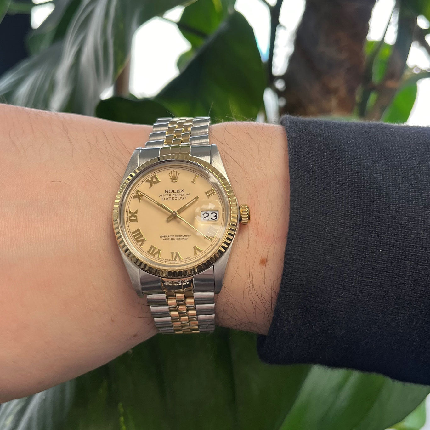 Rolex Datejust Stainless Steel & Gold 16013