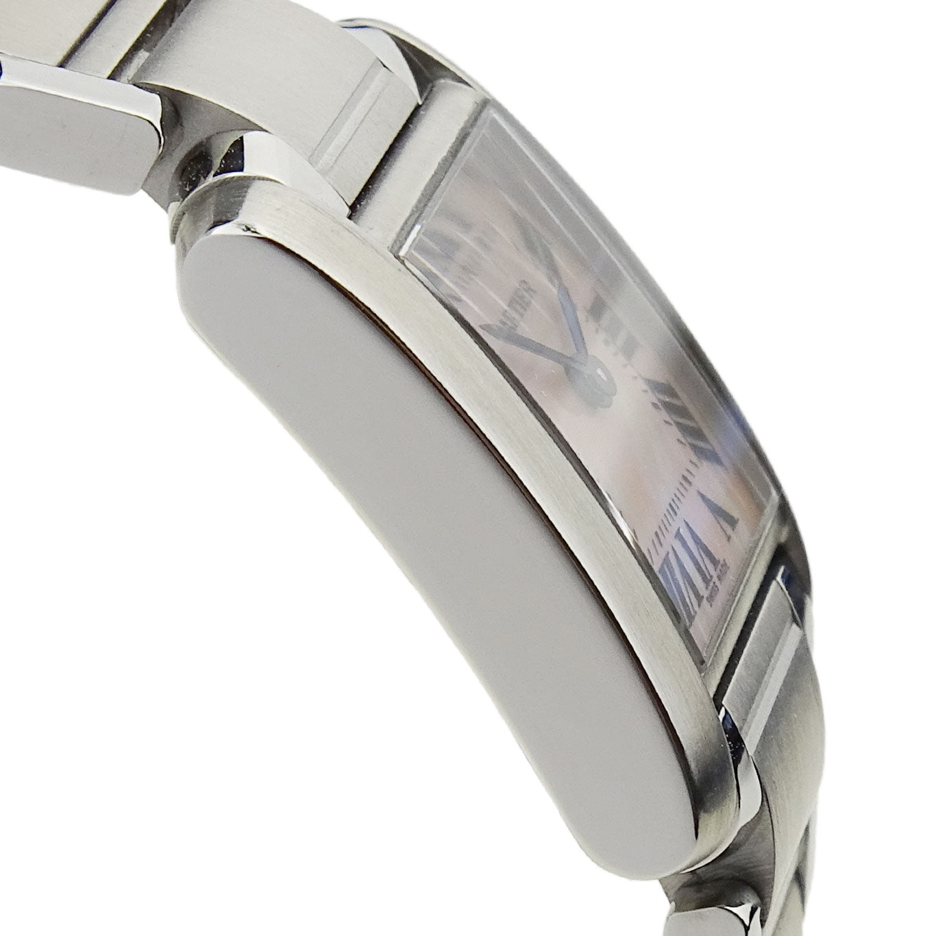 Cartier Tank Francaise Steel Ladies Wristwatch W51028Q3