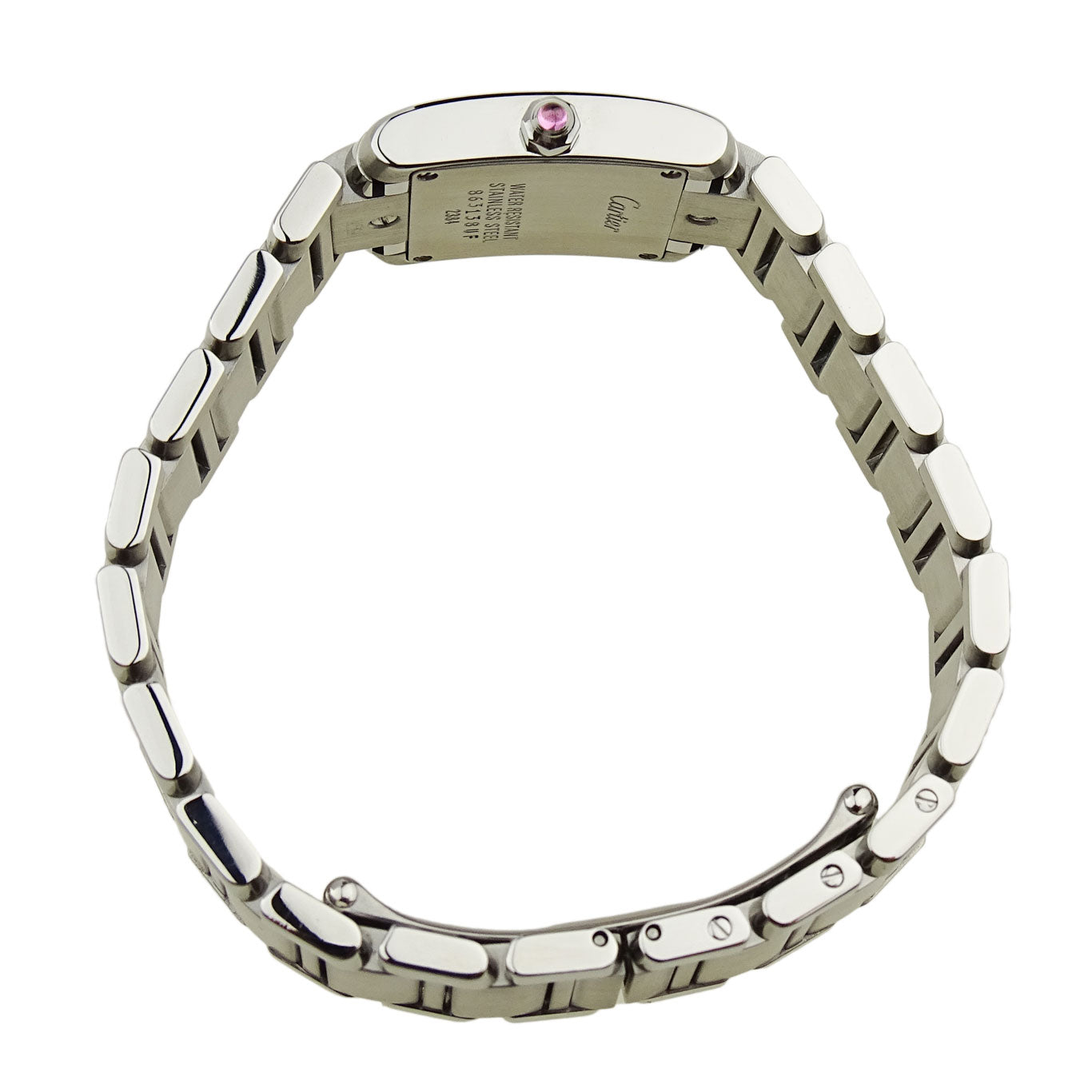Cartier Tank Francaise Steel Ladies Wristwatch W51028Q3