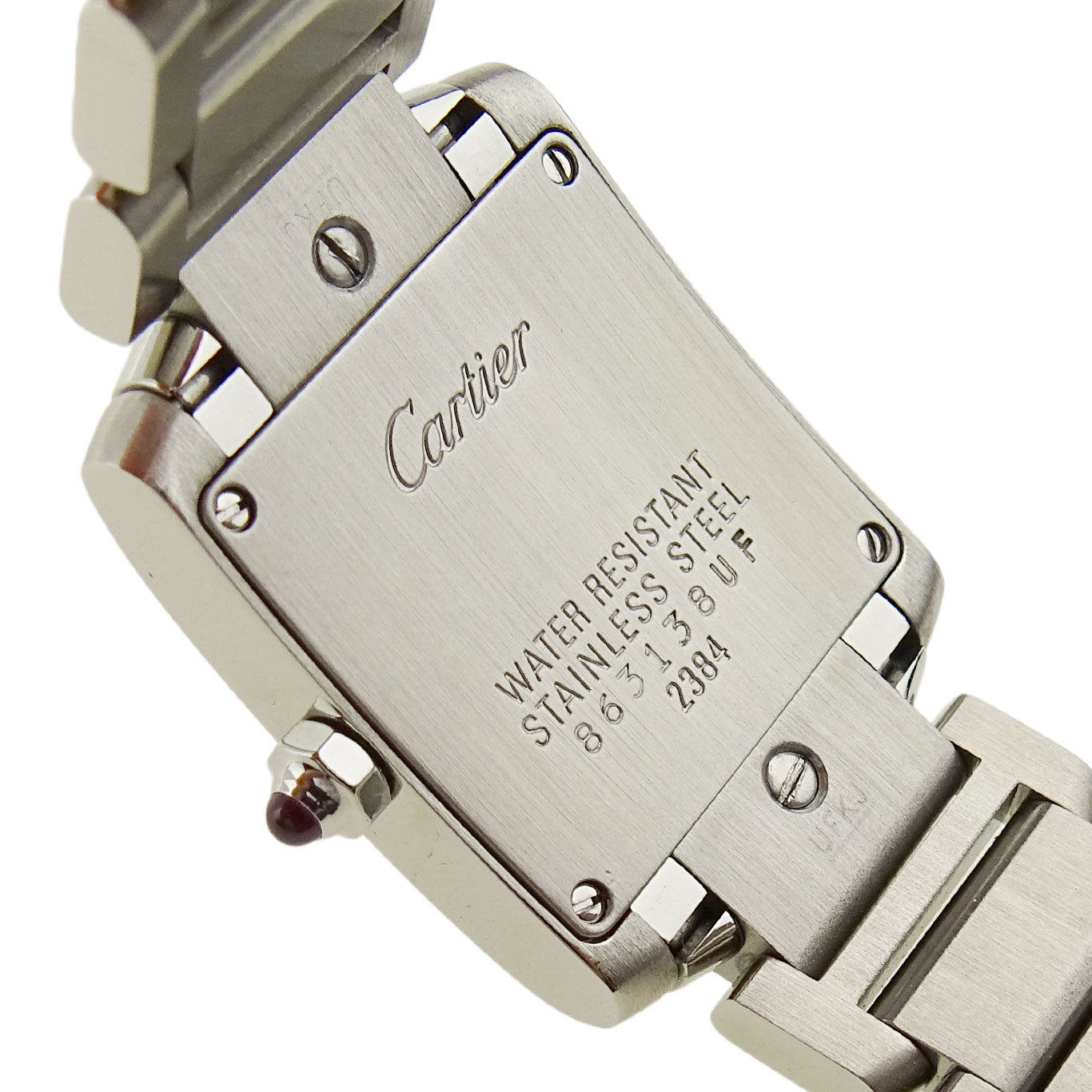 Cartier Tank Francaise Steel Ladies Wristwatch W51028Q3