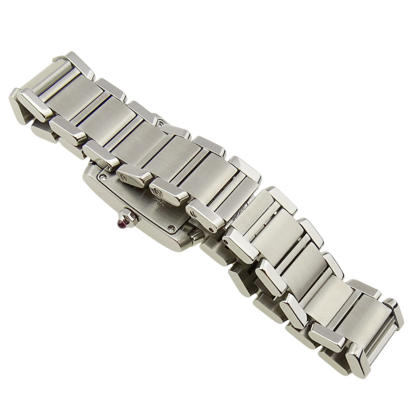 Cartier Tank Francaise Steel Ladies Wristwatch W51028Q3