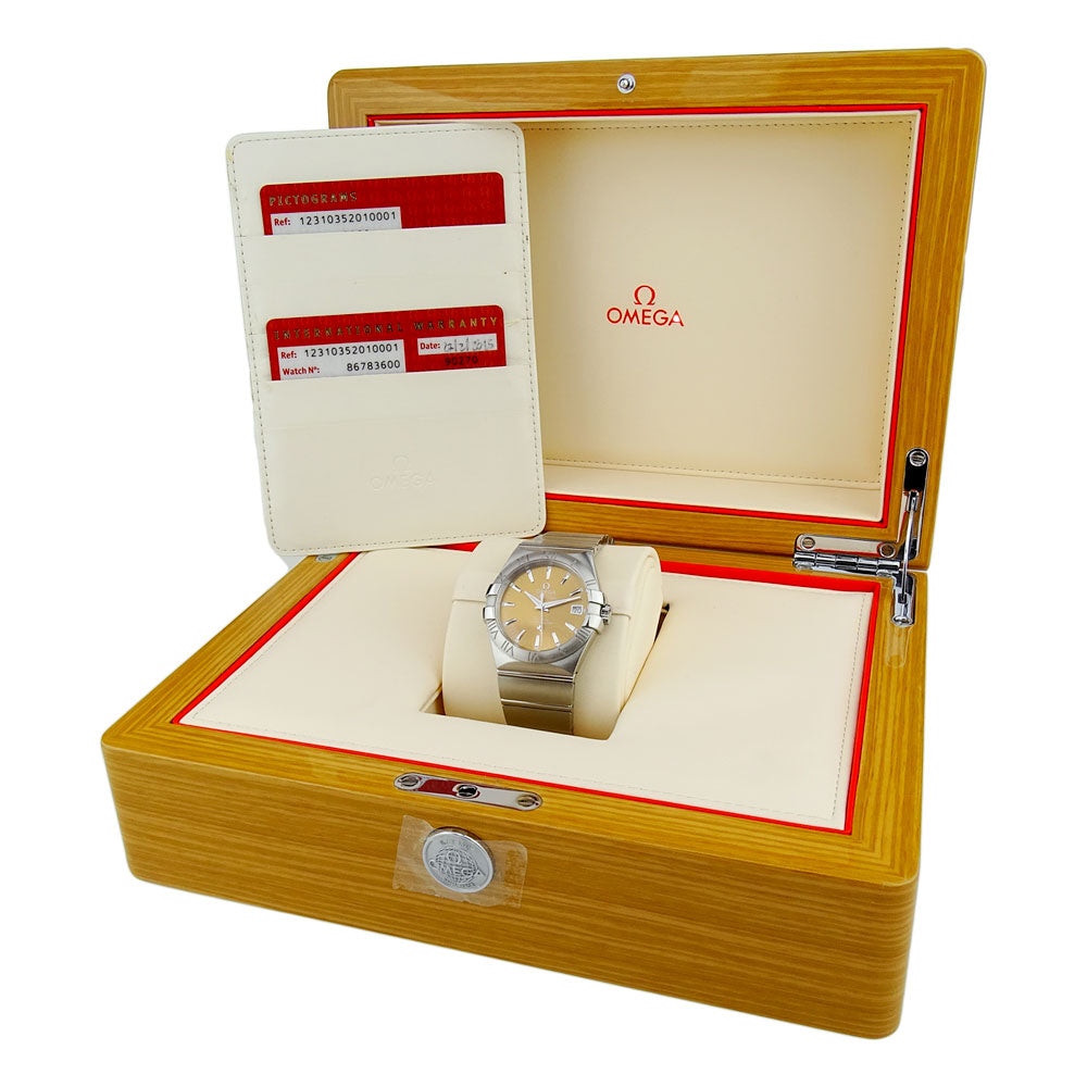 Omega Constellation Chronometer Bronze 123.10.35.20.10.001