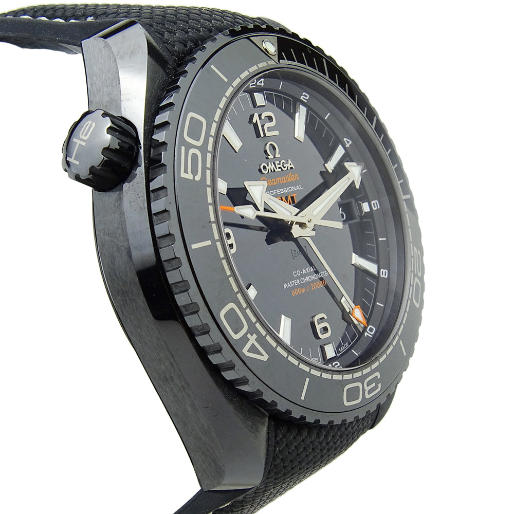 Omega Seamaster Planet Ocean GMT Deep Black 215.92.46.22.01.001