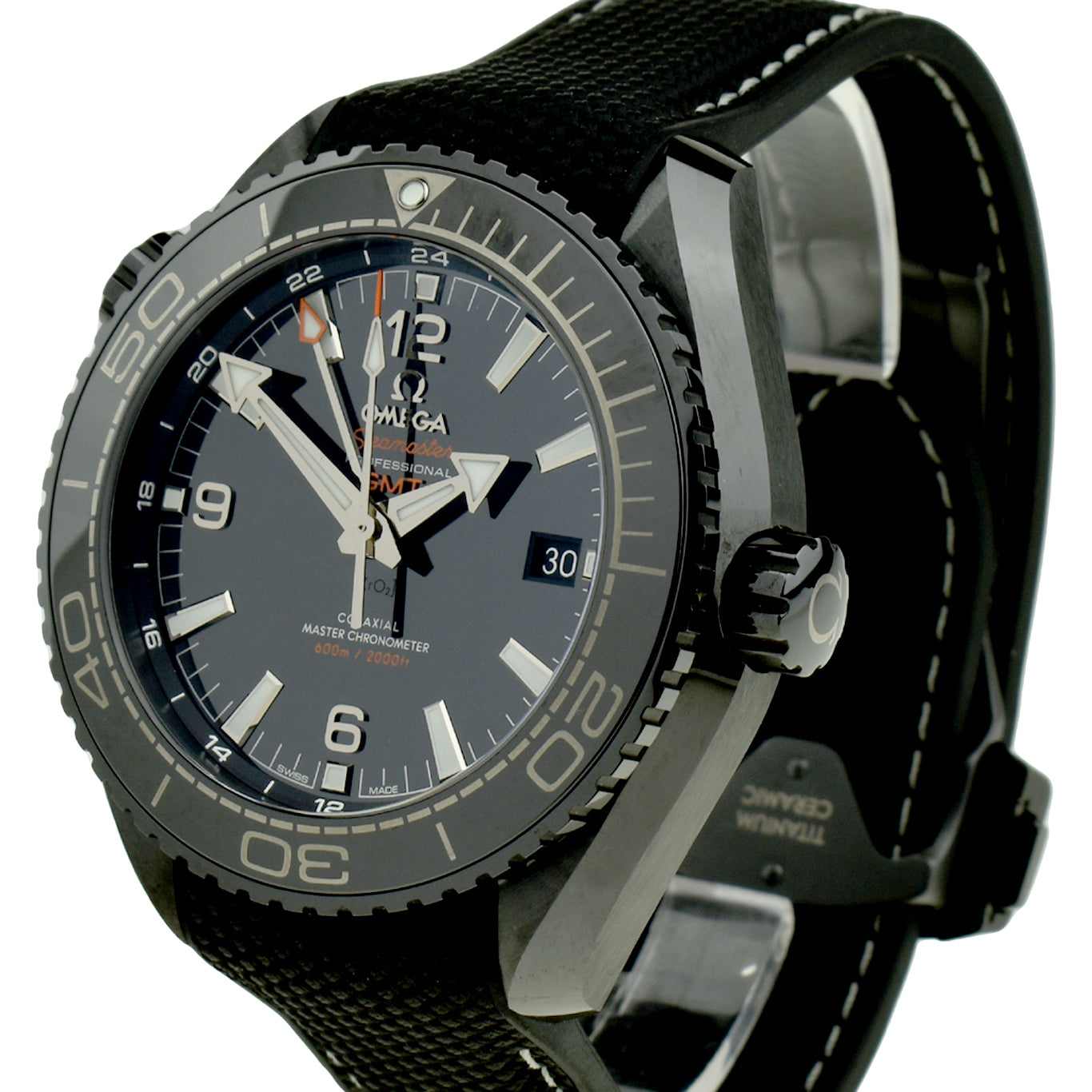 Omega Seamaster Planet Ocean GMT Deep Black 215.92.46.22.01.001