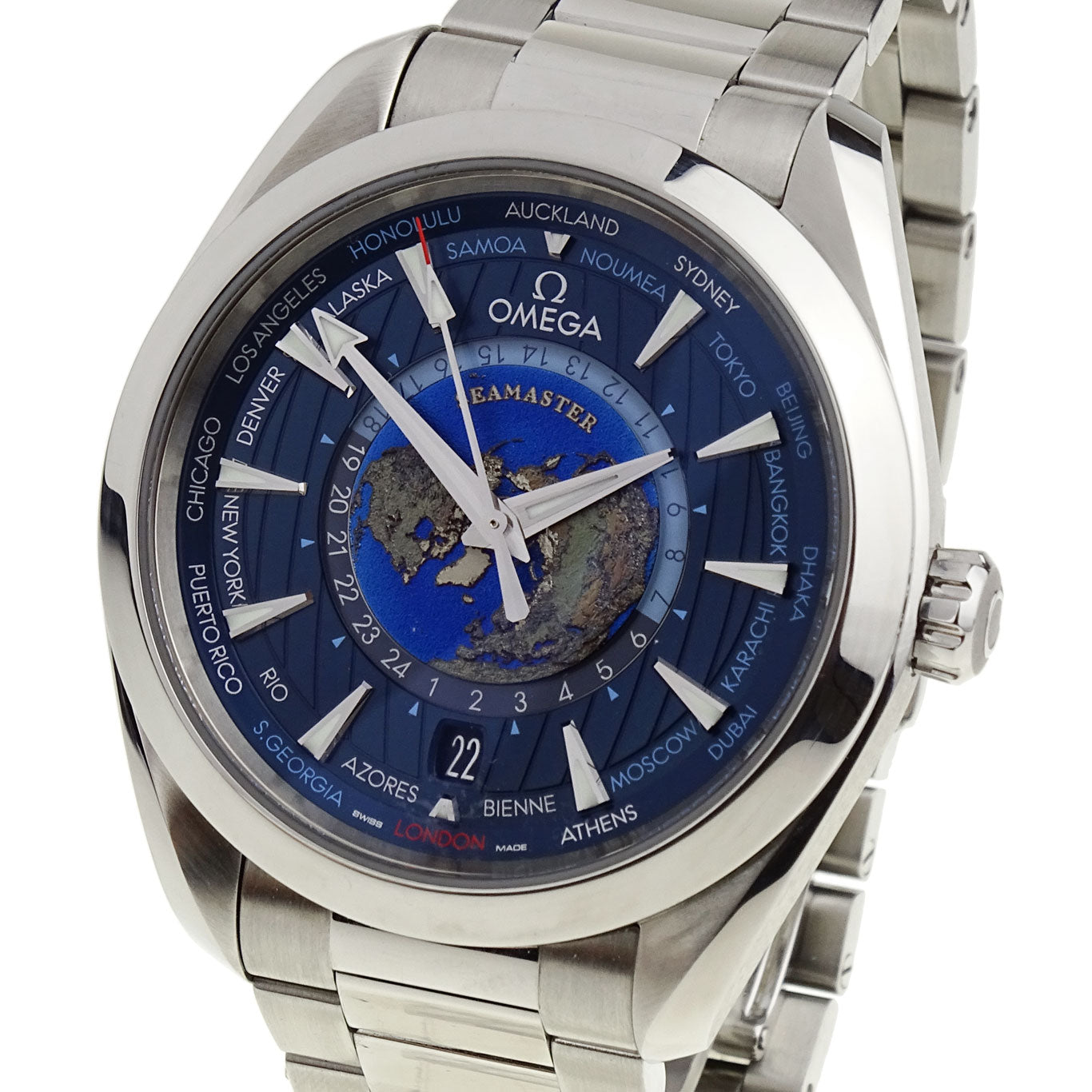 Omega Seamaster Aqua Terra Worldtimer 220.10.43.22.03.001